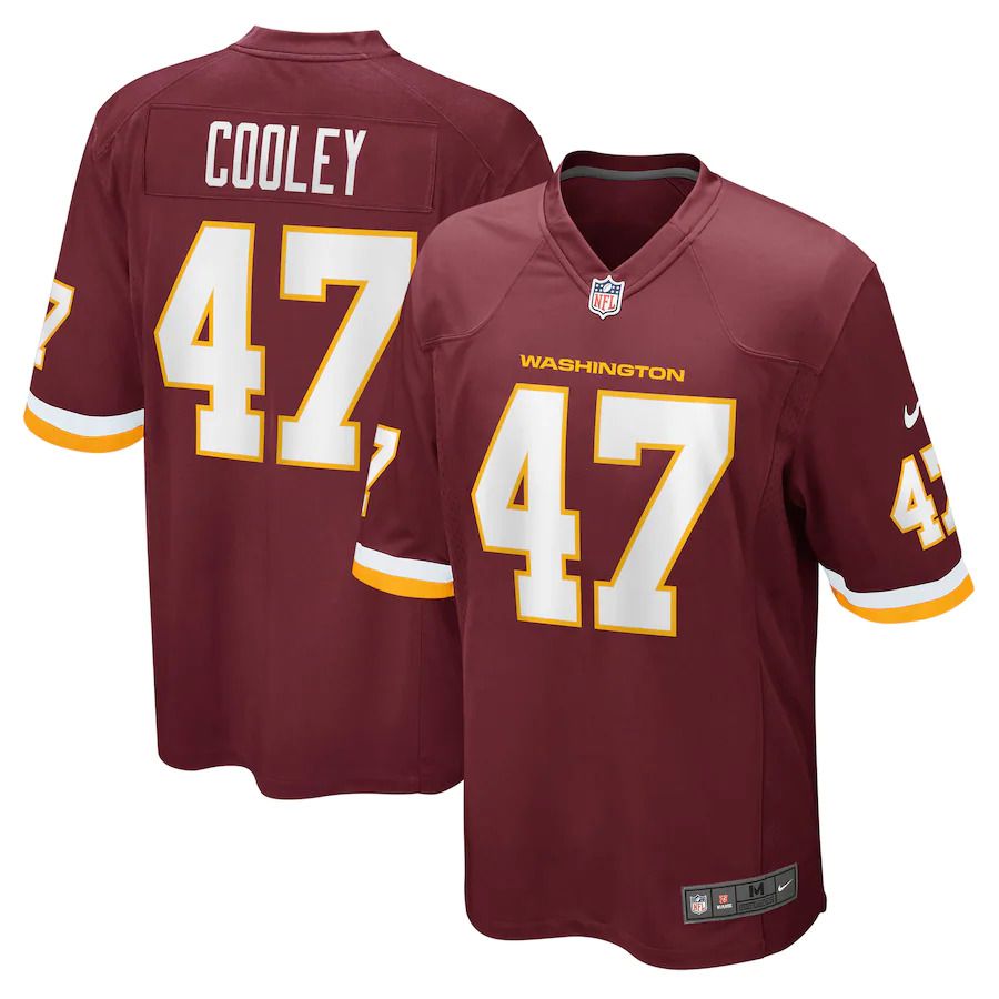 Men Washington Redskins #47 Chris Cooley Nike Burgundy Retired Player NFL Jersey->washington redskins->NFL Jersey